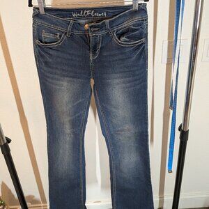 Wallflower Blue Denim Boot Cut Jeans Womens Size 9